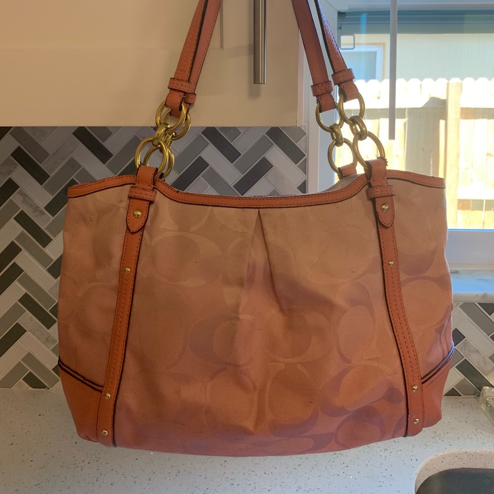 Large COACH tote